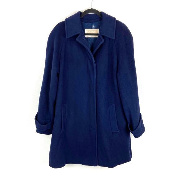 80s Vintage Women’s Pendleton 100% Virgin Wool Coat - Picture 1 of 10